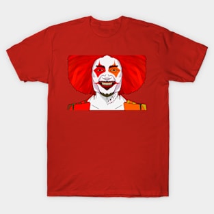 Festive Clown: Halloween-Themed Art Print T-Shirt